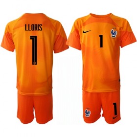 Camisetas Francia Hugo Lloris 1 Portero Primera Copa Mundial 2022 - Niño (+ Pantalones)